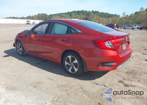 2019 Honda Civic Lx from USA, damaged, VIN 19XFC2F60KE040078